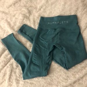 Blue Alphalete leggings